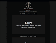 Tablet Screenshot of clarkcinema.net